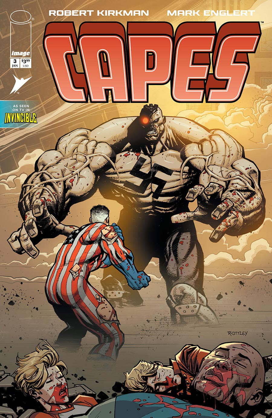 Capes Vol 2 #3 Cover A Regular Ryan Ottley & Dave McCaig Cover (Invincible Universe)