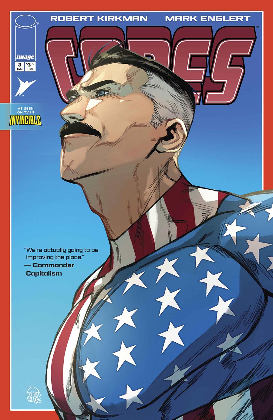 Capes Vol 2 #3 Cover D Incentive Jahnoy Lindsay Variant Cover (Invincible Universe)