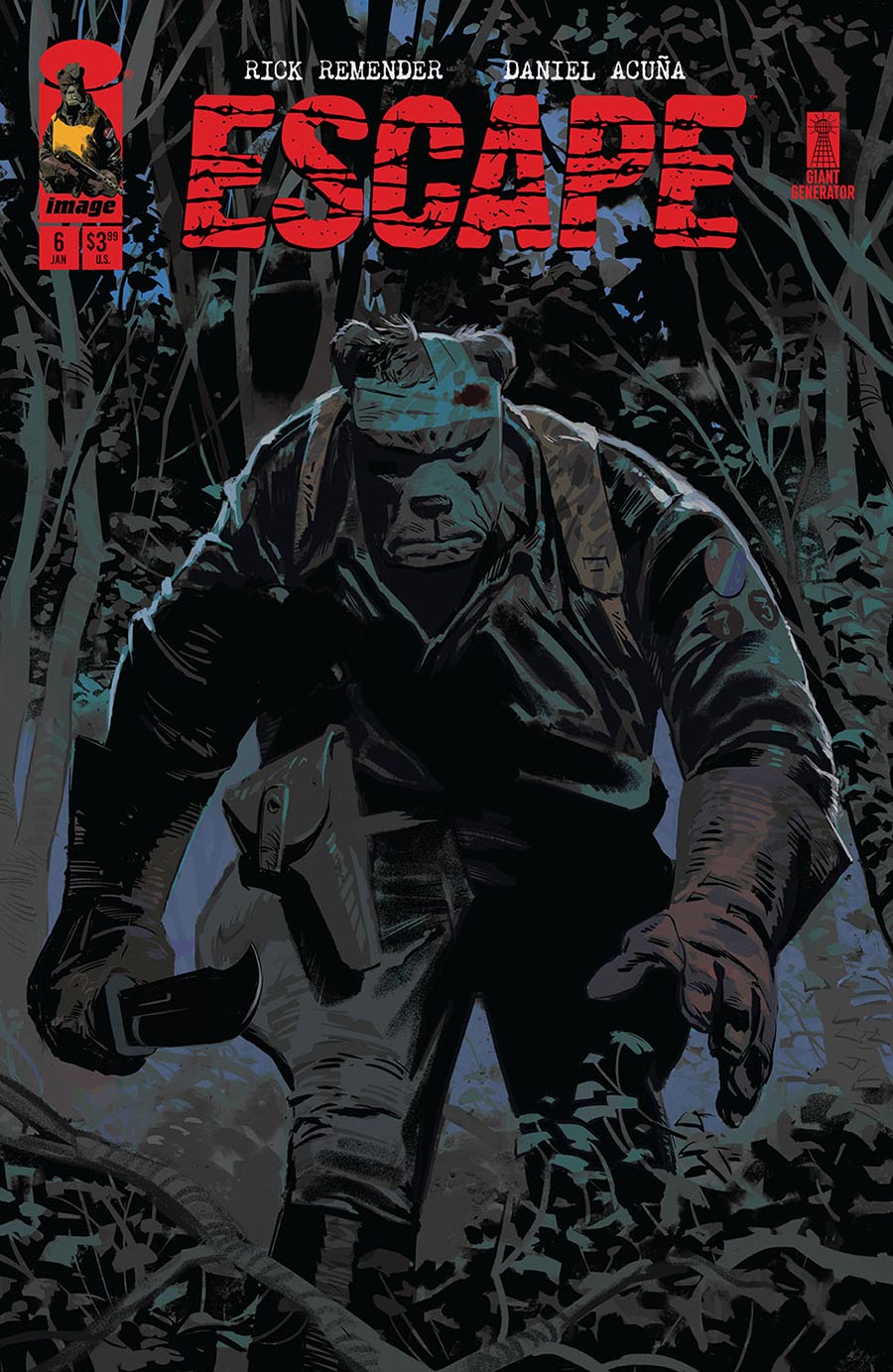 Escape #6 Cover A Regular Daniel Acuna Cover