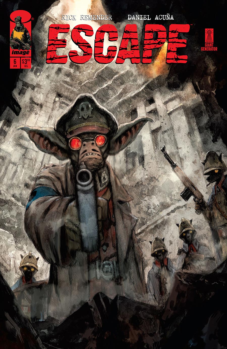 Escape #6 Cover B Incentive Niko Henrichon Variant Cover