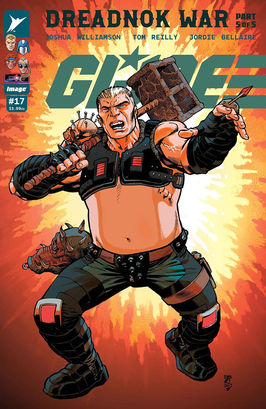 GI Joe Vol 10 #17 Cover D Incentive Jesus Merino & Adriano Lucas Variant Cover