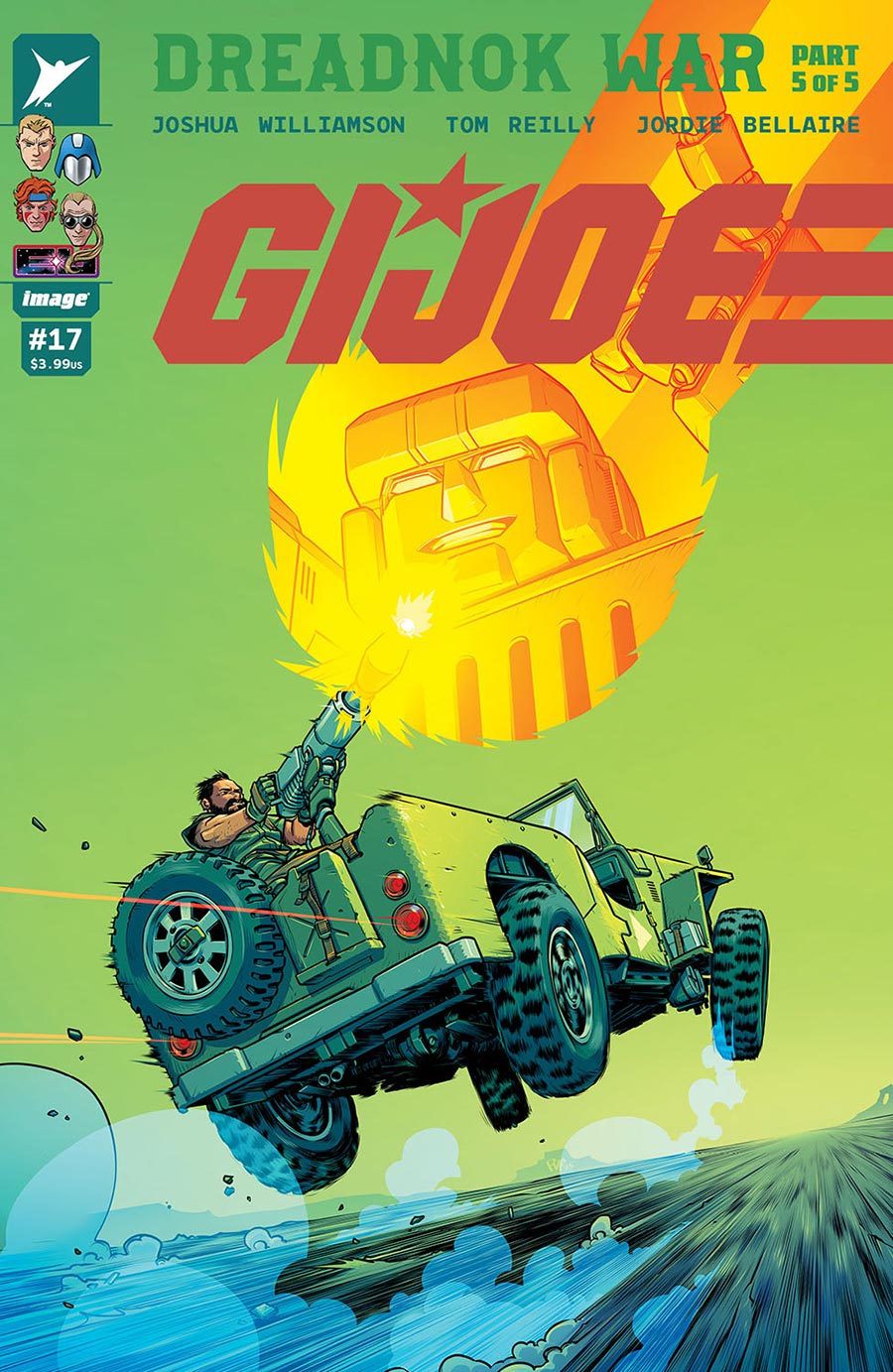 GI Joe Vol 10 #17 Cover E Incentive Pye Parr Variant Cover