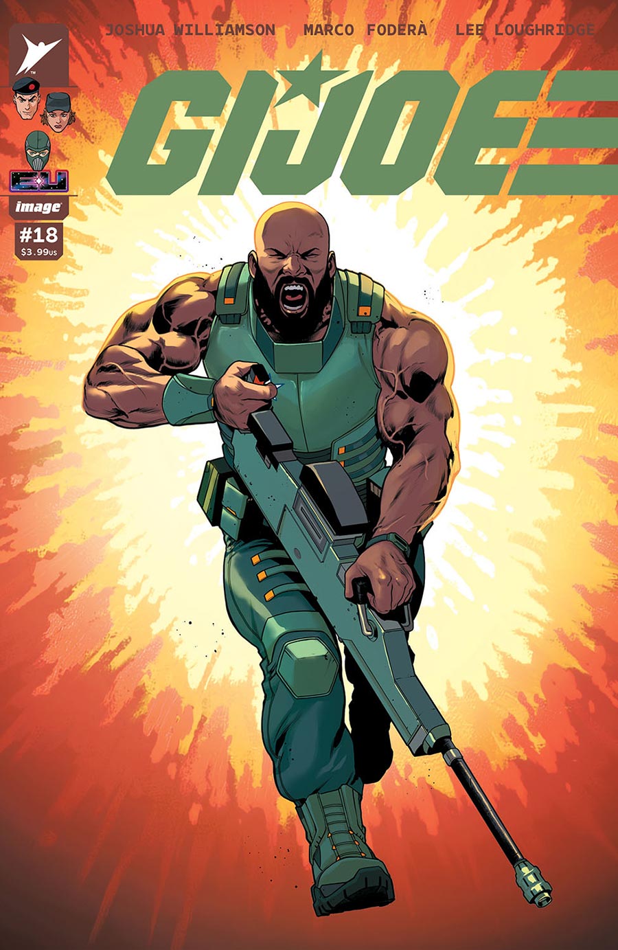 GI Joe Vol 10 #18 Cover D Incentive Lucas Meyer & Adriano Lucas Variant Cover