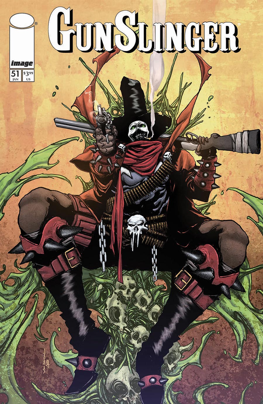 Gunslinger Spawn #51 Cover B Variant Von Randal Cover