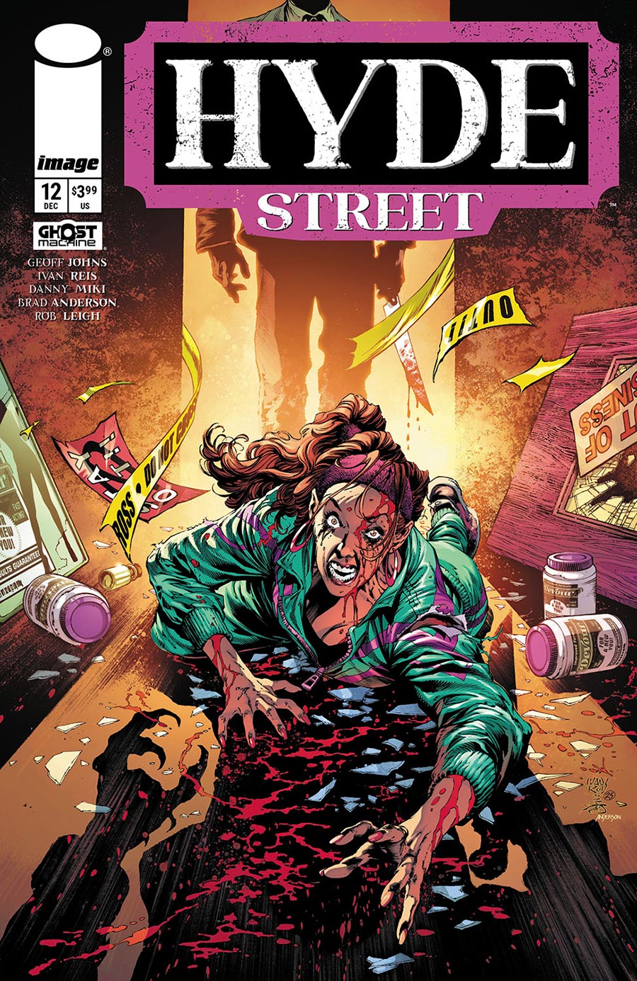 Hyde Street #12 Cover A Regular Ivan Reis Danny Miki & Brad Anderson Cover