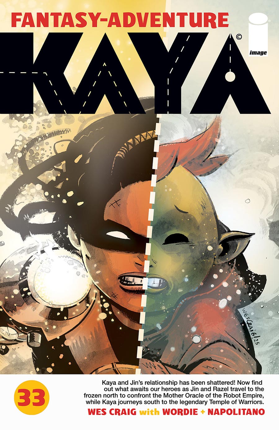 Kaya #33 Cover A Regular Wes Craig Cover