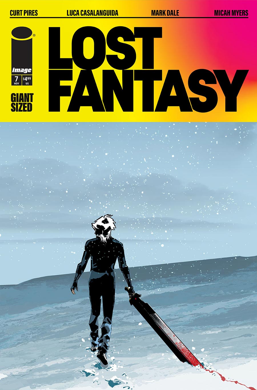 Lost Fantasy #7 Cover A Regular Luca Casalanguida Cover