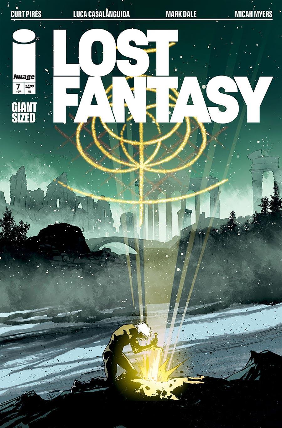 Lost Fantasy #7 Cover B Variant Luca Casalanguida Sigil Cover