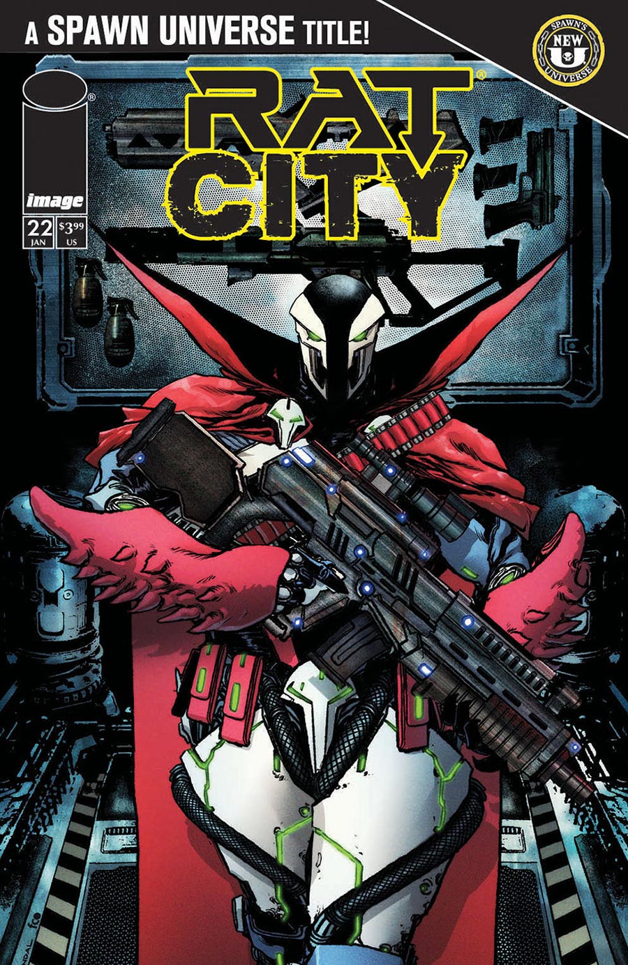 Rat City #22 Cover B Variant Von Randal Cover (Spawn Universe)