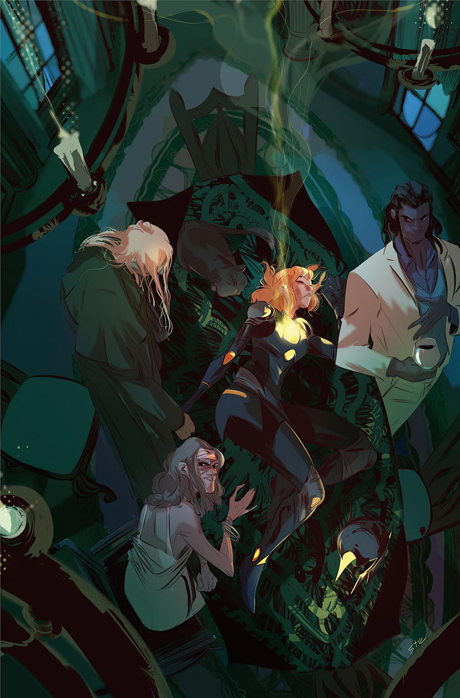 Rogue Sun #33 Cover C Incentive Stefano Simeone Virgin Cover