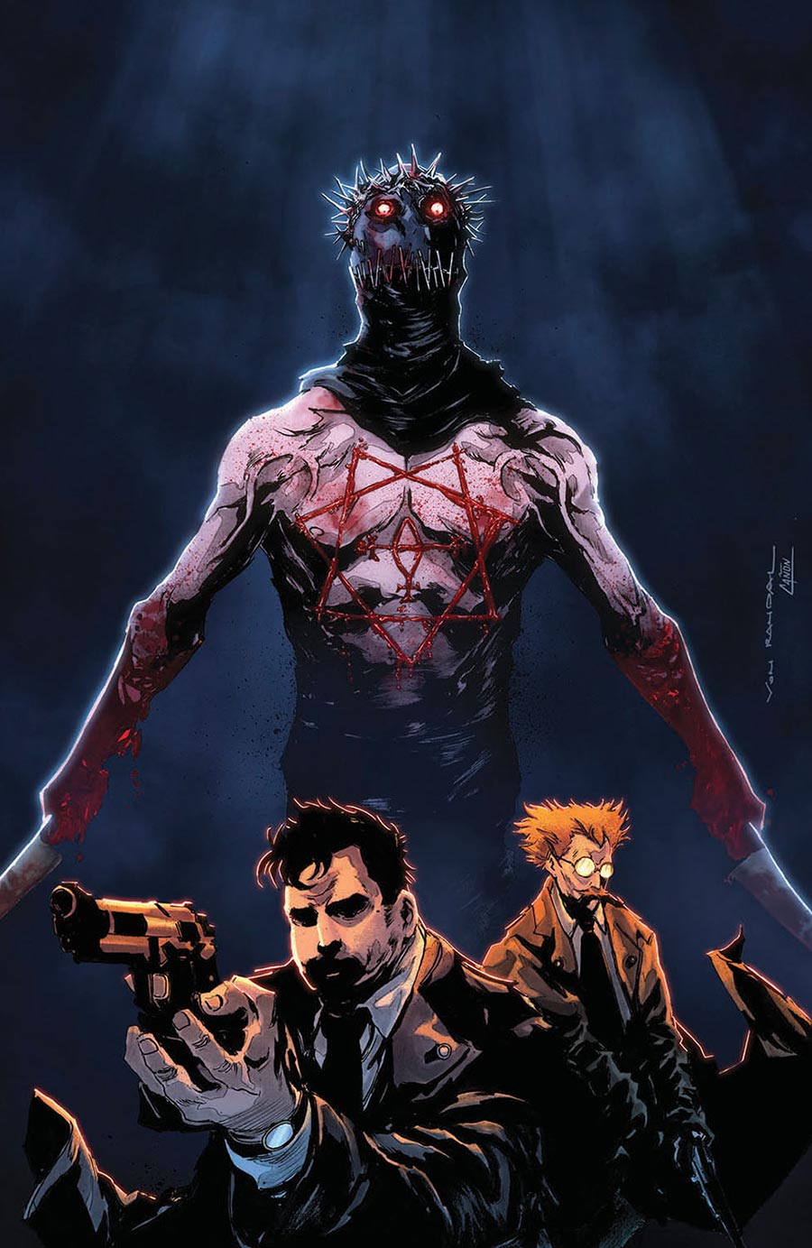 Sam And Twitch Case Files #23 Cover B Variant Von Randal Virgin Cover (Spawn Universe)