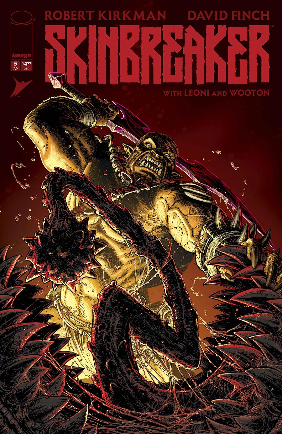 Skinbreaker #5 Cover C Incentive Tony Moore Variant Cover