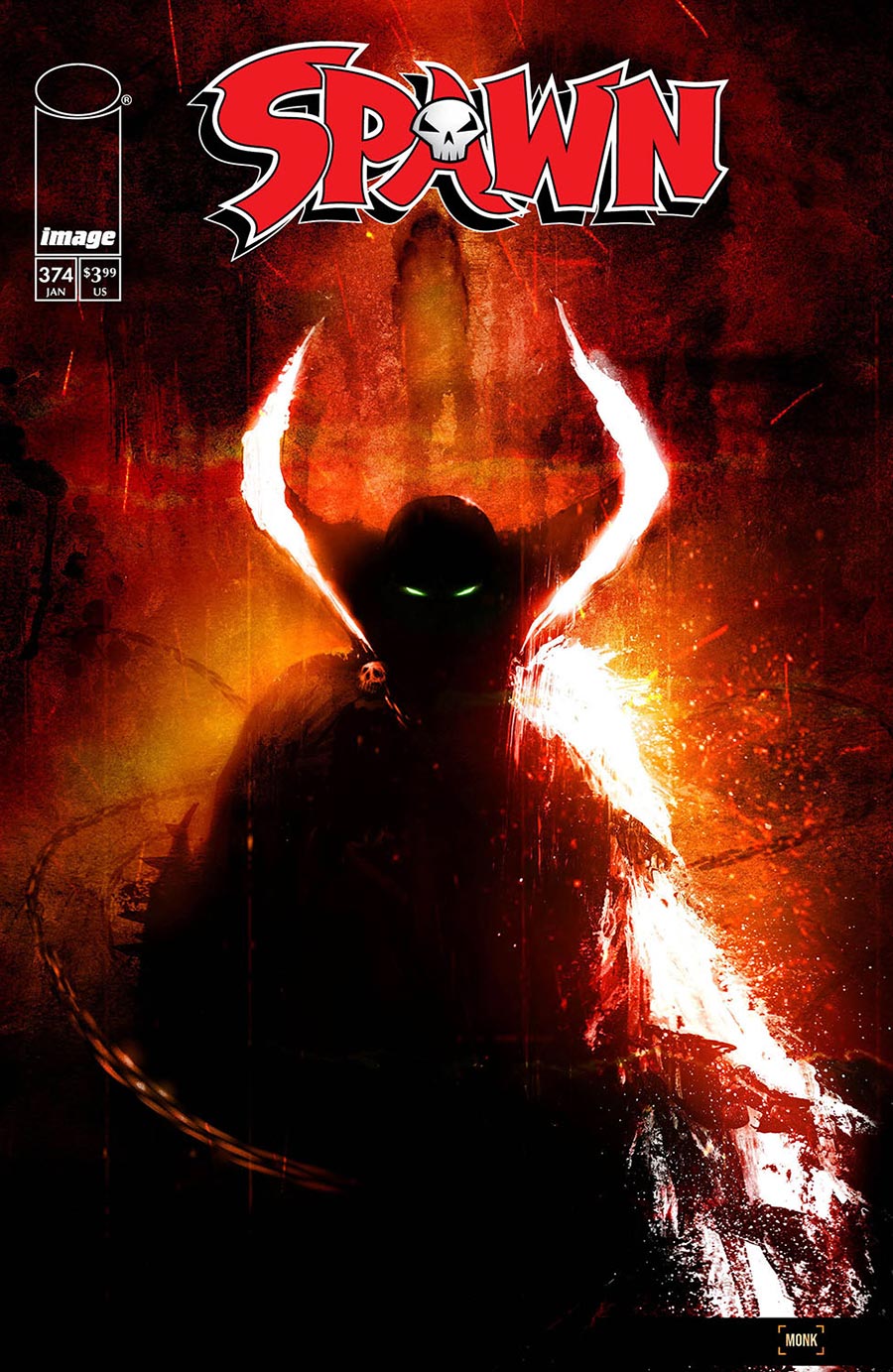 Spawn #374 Cover A Regular Jeff Monk Cover