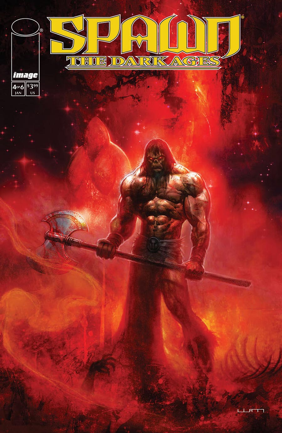 Spawn The Dark Ages Vol 2 #4 Cover A Regular Liam Sharp Cover