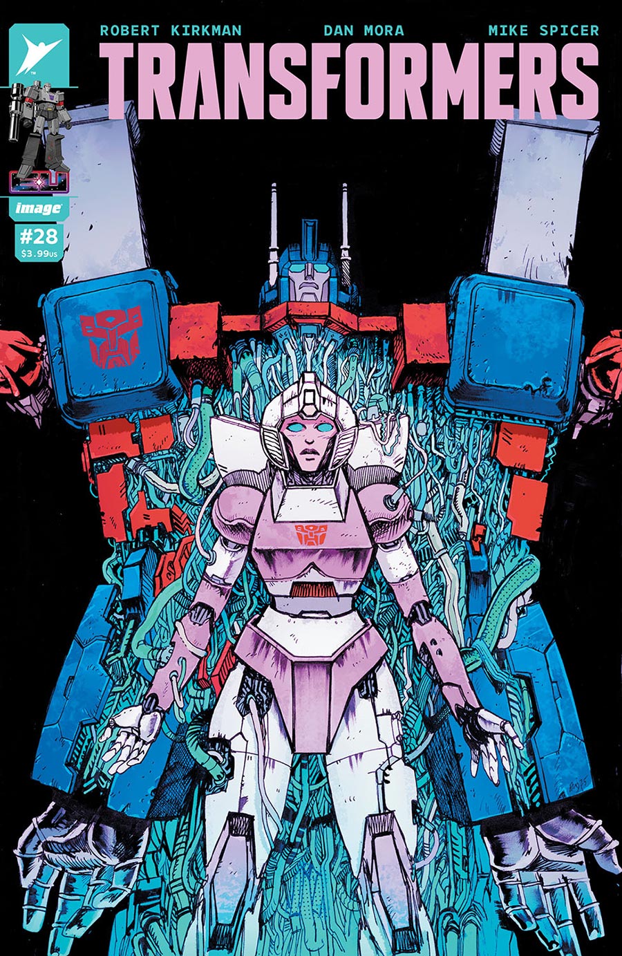 Transformers Vol 5 #28 Cover B Variant Daniel Warren Johnson & Mike Spicer Cover