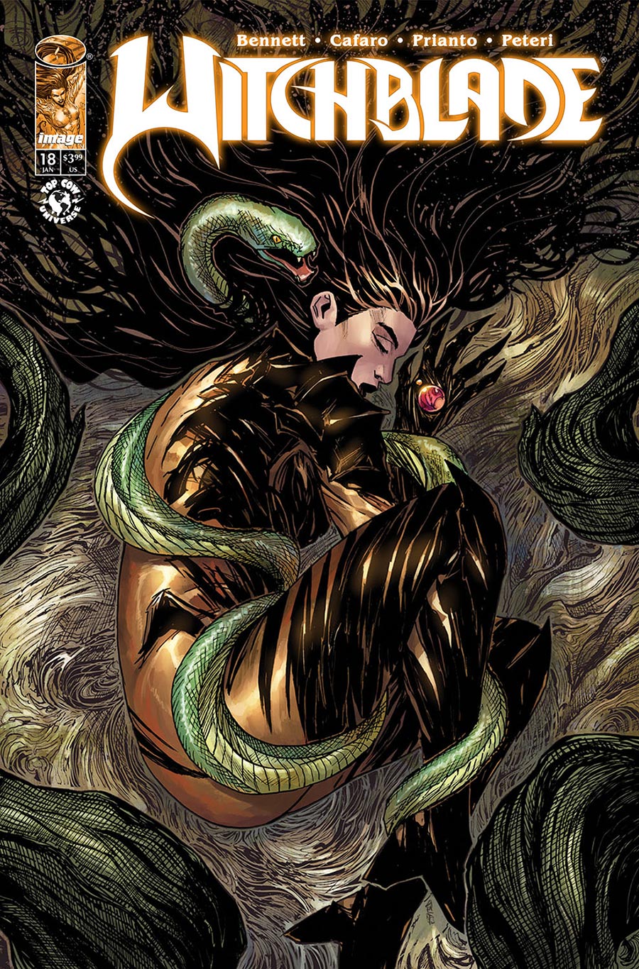 Witchblade Vol 3 #18 Cover A Regular Giuseppe Cafaro & Arif Prianto Cover