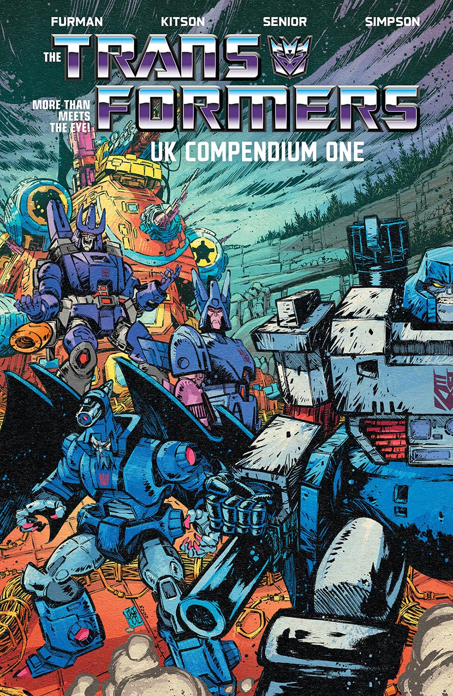 Transformers UK Compendium Book 1 TP Book Market Jorge Corona & Mike Spicer Cover