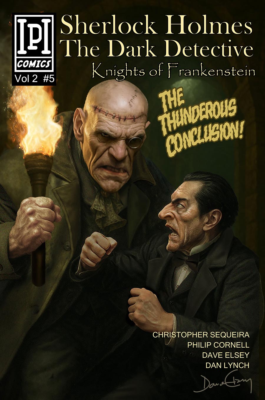 Sherlock Holmes The Dark Detective Vol 2 #5 Knights Of Frankenstein