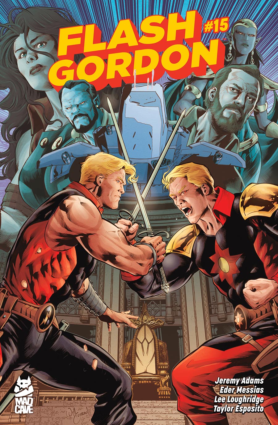 Flash Gordon Vol 8 #15 Cover A Regular Will Conrad & Lee Loughridge Cover - RESOLICITED