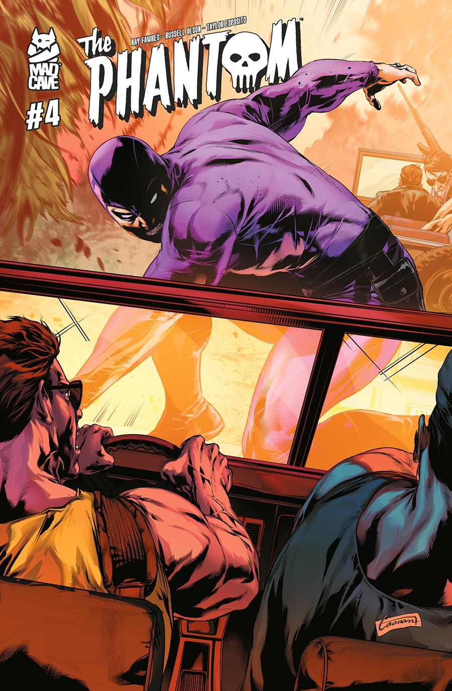 Phantom Vol 8 #4 Cover B Variant Caanan White & Juancho Cover