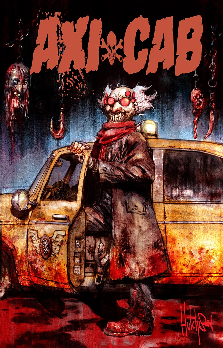 Axicab #1 (One Shot) Cover B Variant David Hutchison Cover