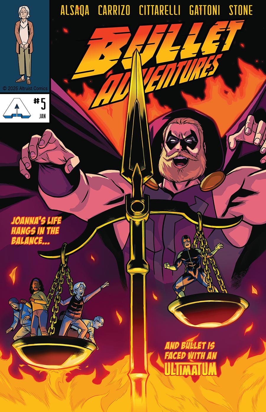 Bullet Adventures #5 Cover A Regular Nicolas Carrizo & Francesca Cittarelli Cover