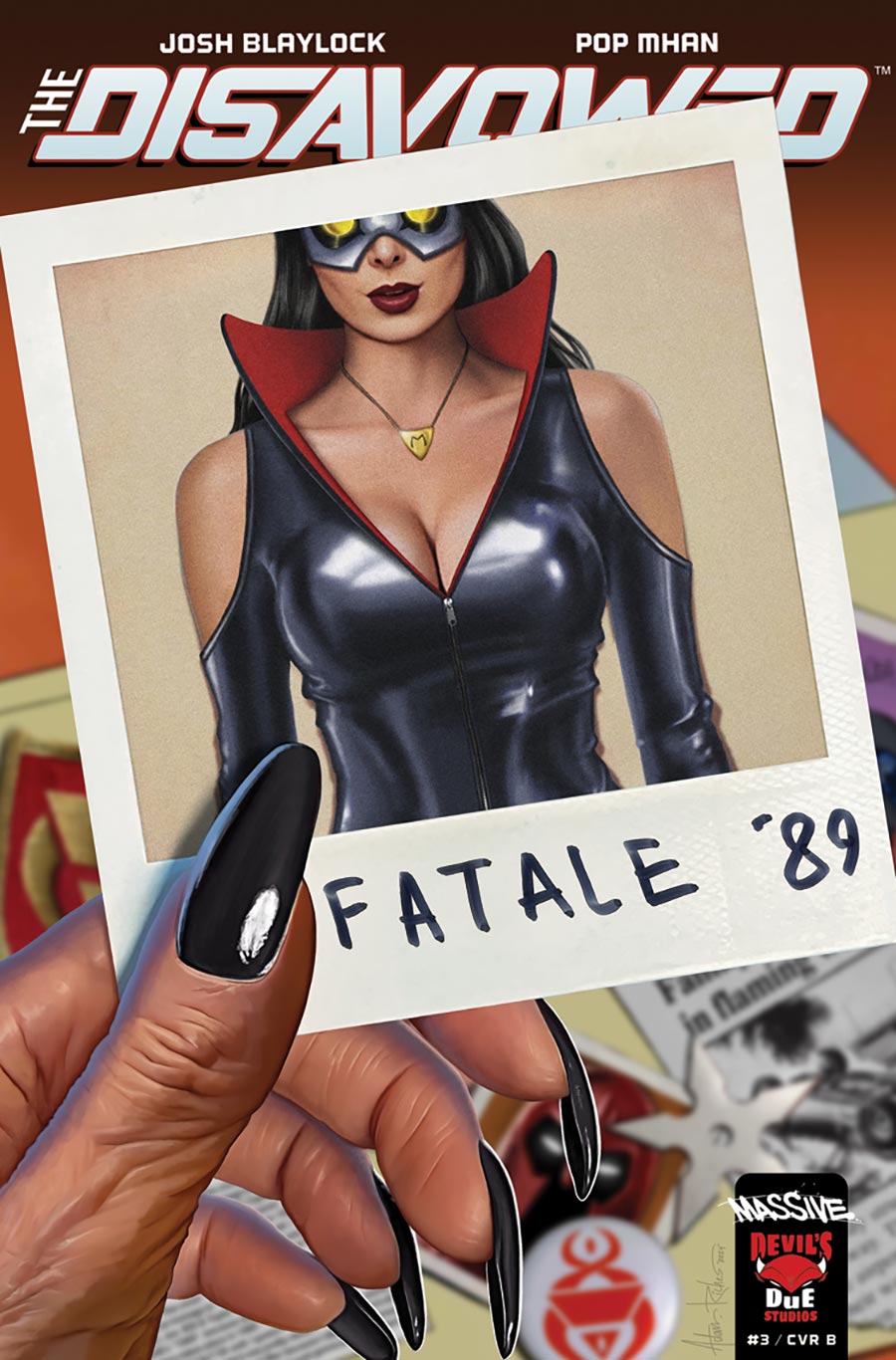 Disavowed #3 Cover B Variant Adam Riches Cover