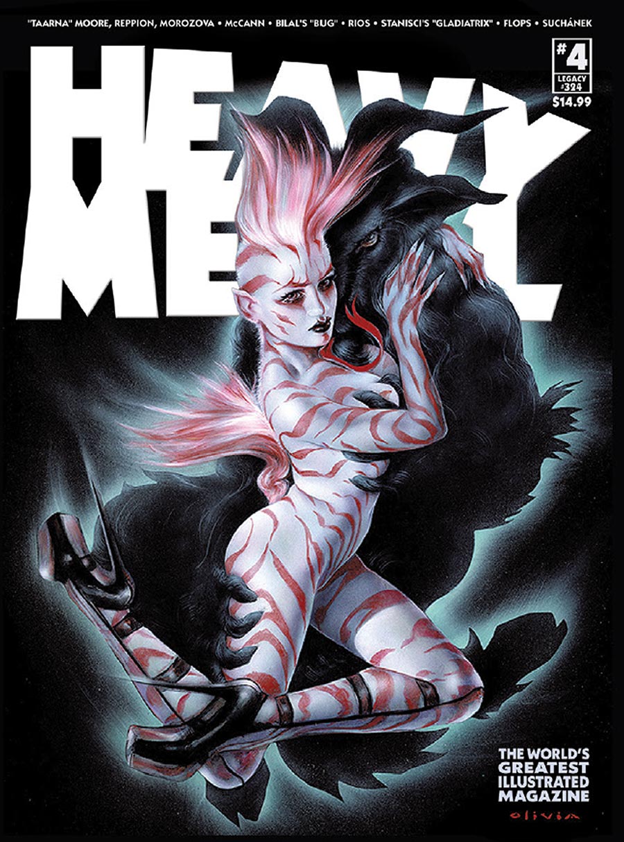 Heavy Metal Magazine #4 Cover A Regular Olivia De Berardinis Cover
