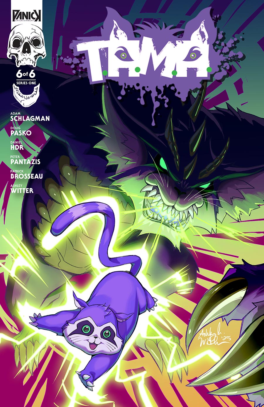 T.A.M.A. #6 Cover A Regular Ashley Witter Cover