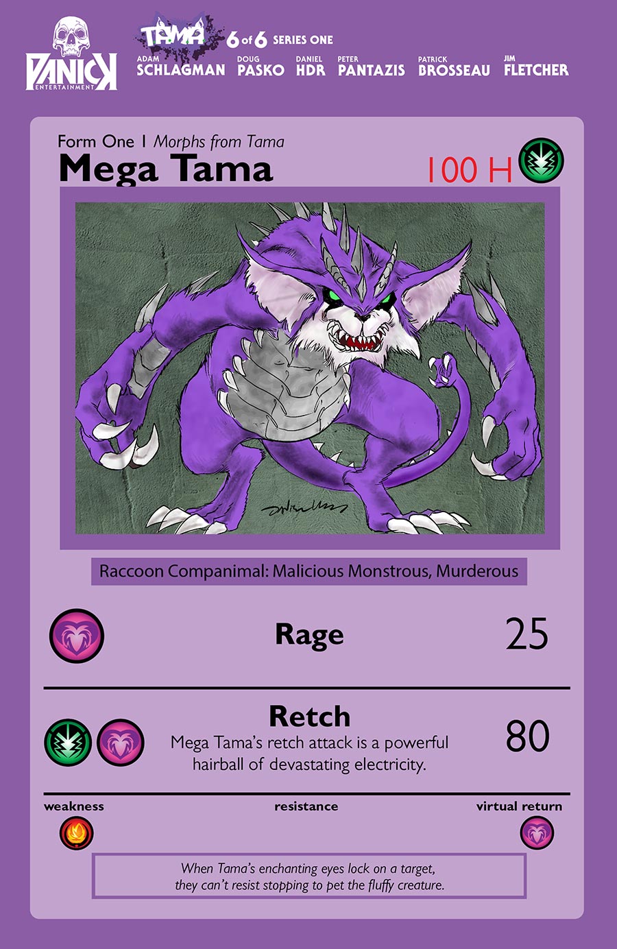 T.A.M.A. #6 Cover B Variant Daniel HDR Cover