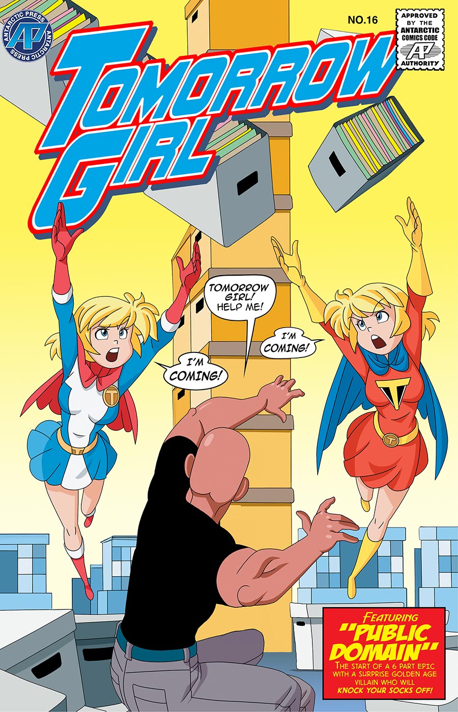 Tomorrow Girl #16 Cover B Variant Edgar Marjarrez Cover