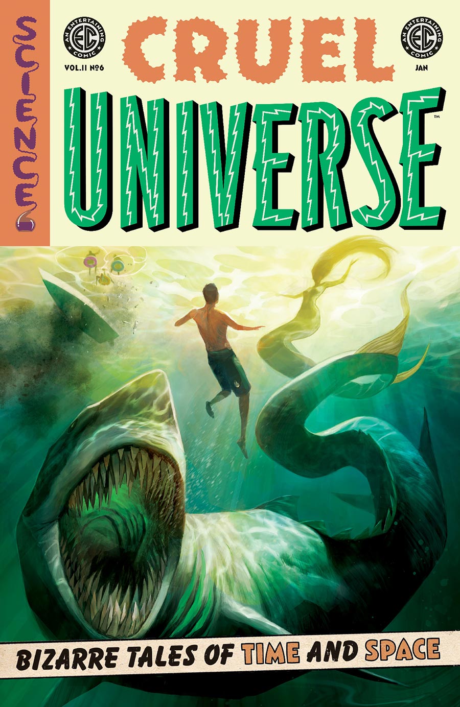 Cruel Universe Vol 2 #6 Cover A Regular Mike Huddleston Cover (EC Comics)