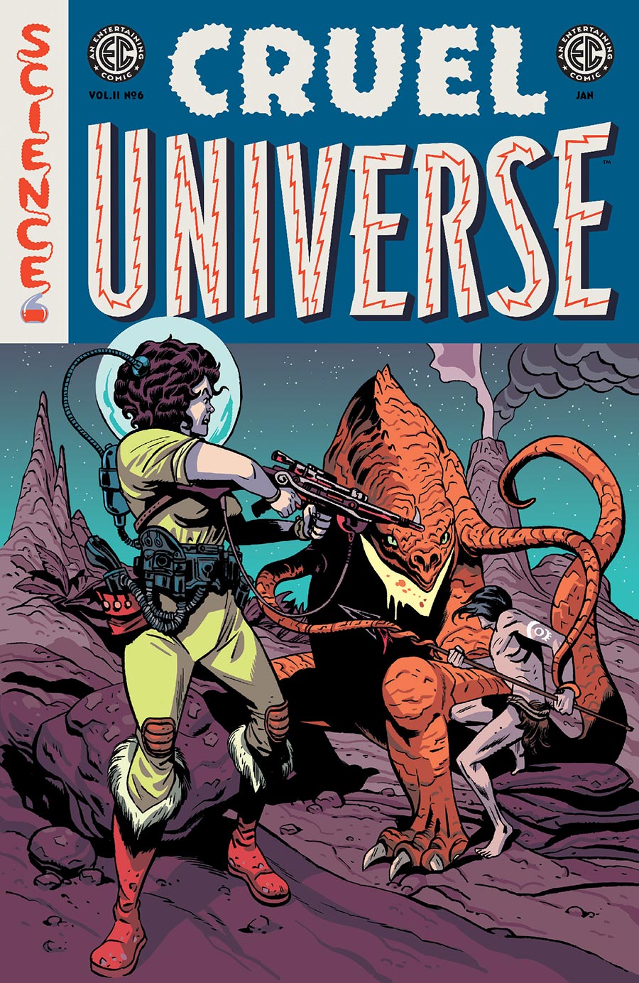Cruel Universe Vol 2 #6 Cover C Incentive Albert Monteys EC Homage Variant Cover (EC Comics)
