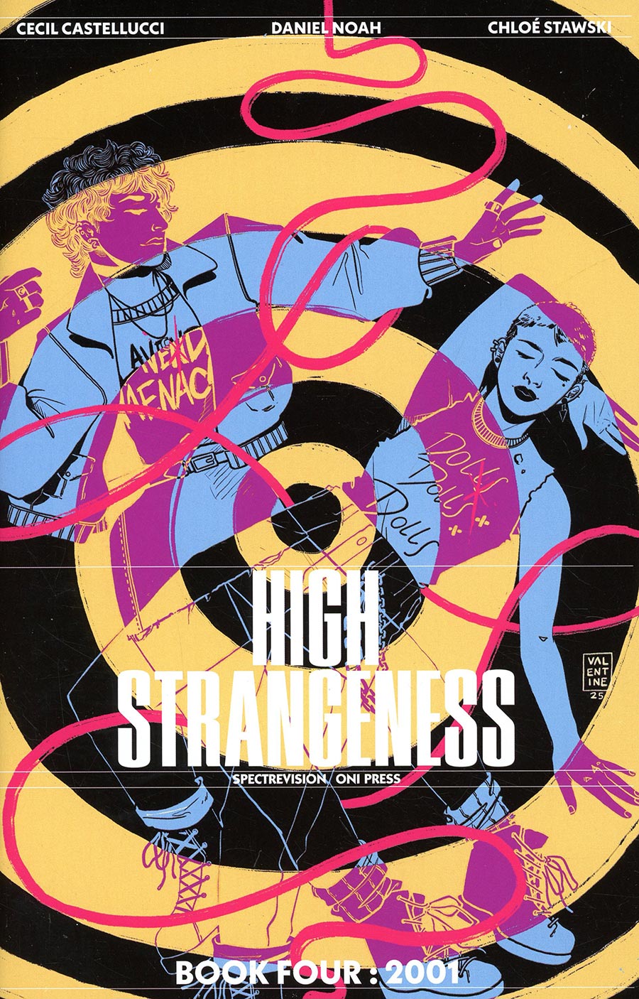 High Strangeness #4 2001 Cover B Variant Valentine Smith Cover