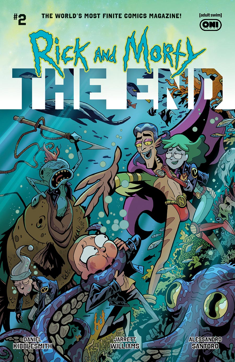 Rick And Morty The End #2 Cover B Variant Troy Little Cover