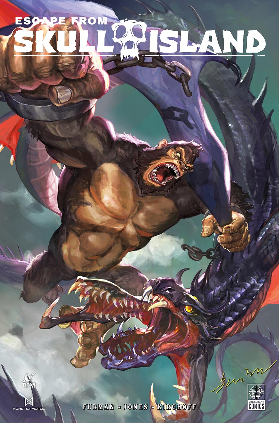 Escape From Skull Island #1 Cover C Variant Sunghan Yune Cover