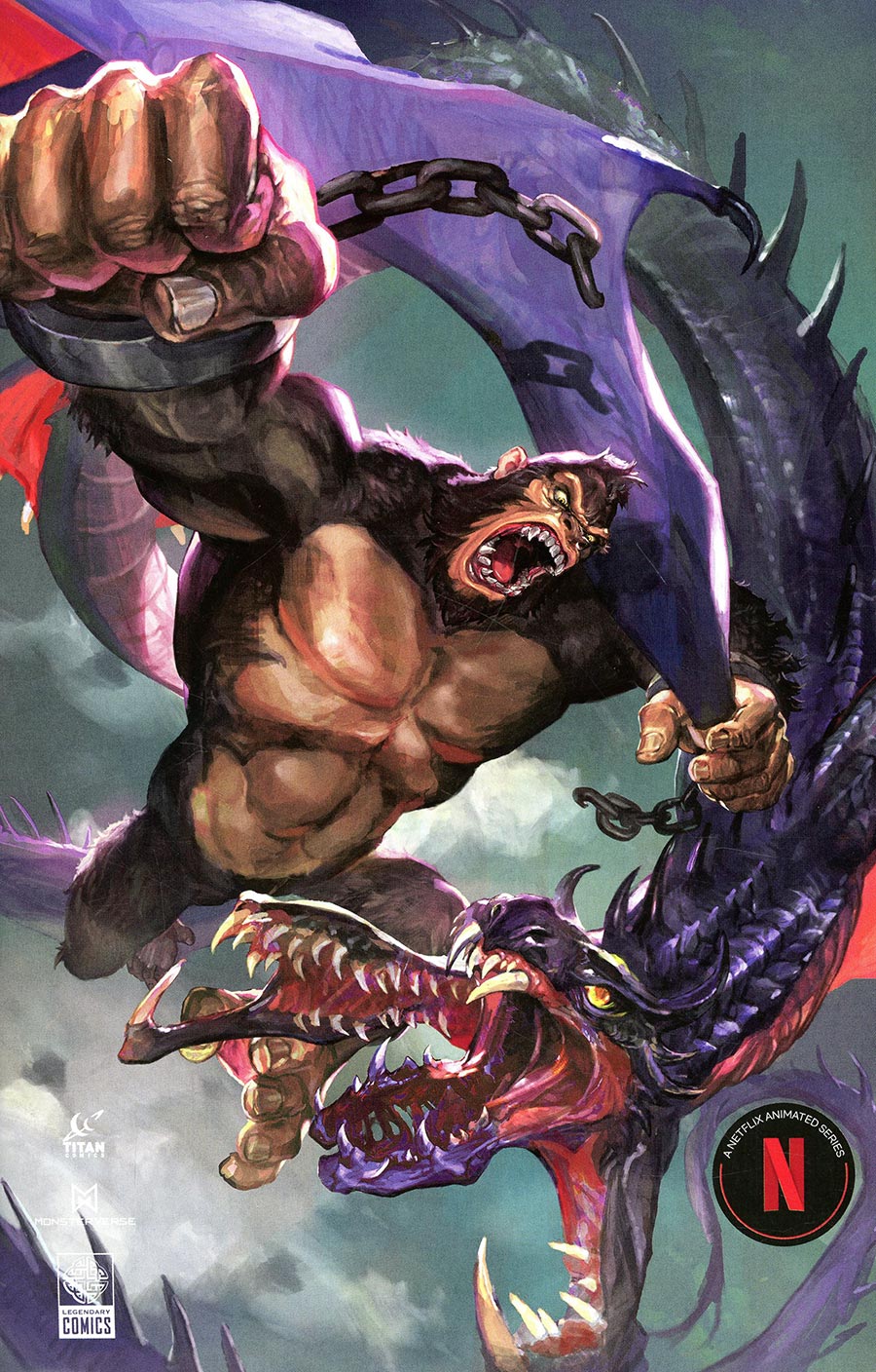 Escape From Skull Island #1 Cover G Variant Sunghan Yune Virgin Cover