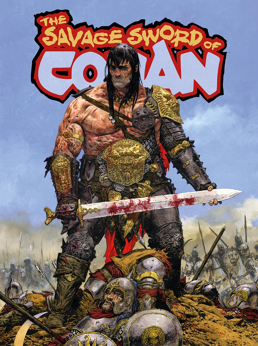 Savage Sword Of Conan Vol 2 #12 Cover A Regular Adrian Smith Cover
