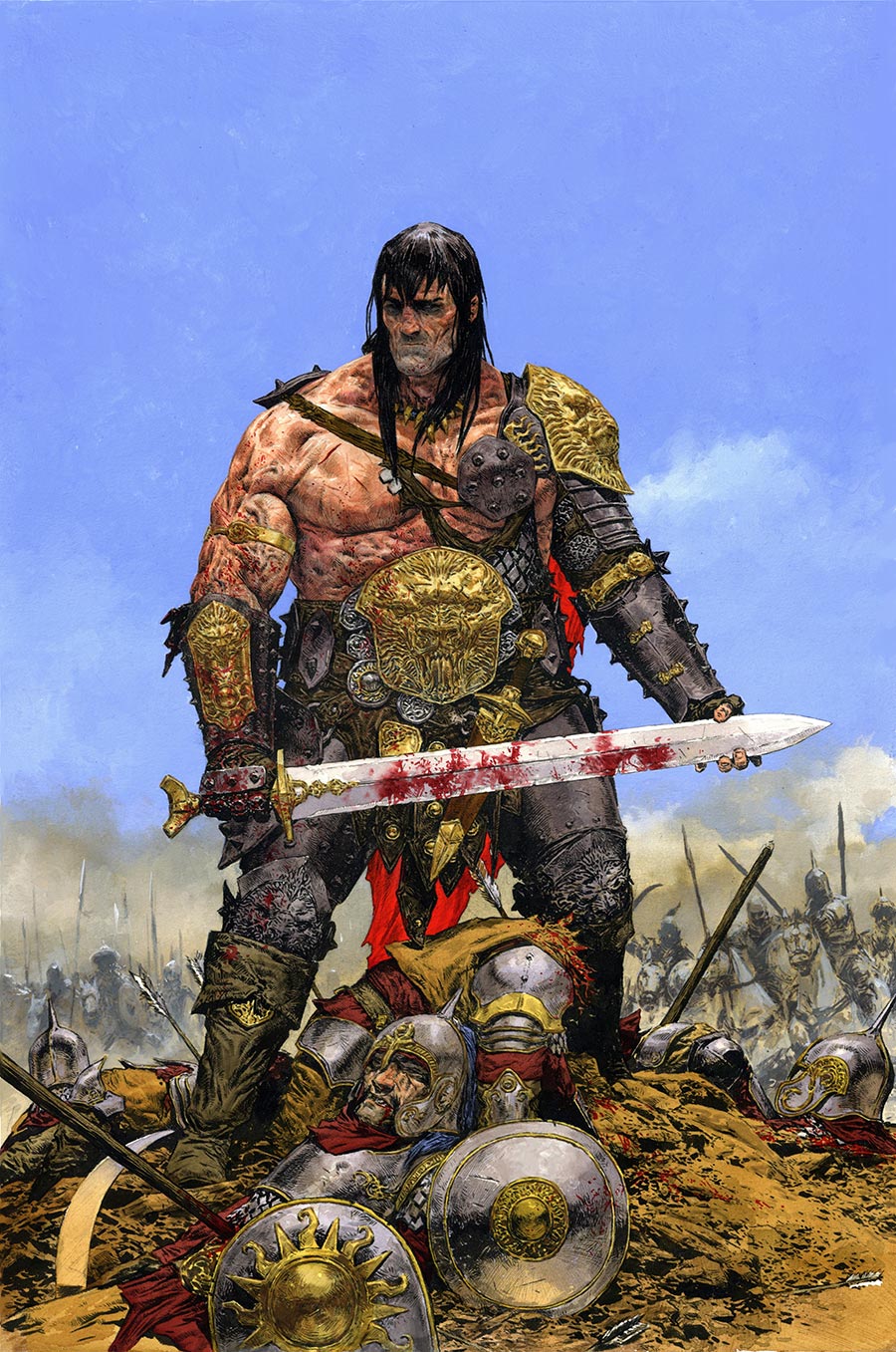 Savage Sword Of Conan Vol 2 #12 Cover D Variant Adrian Smith Virgin Cover