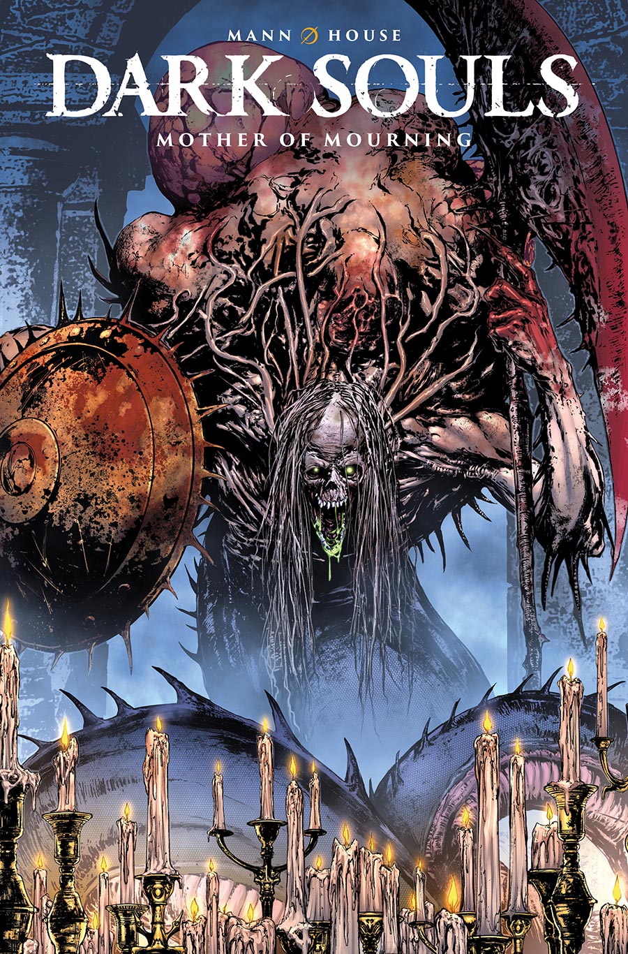 Dark Souls Mother Of Mourning #2 Cover D Variant Raymond Gay Foil Cover