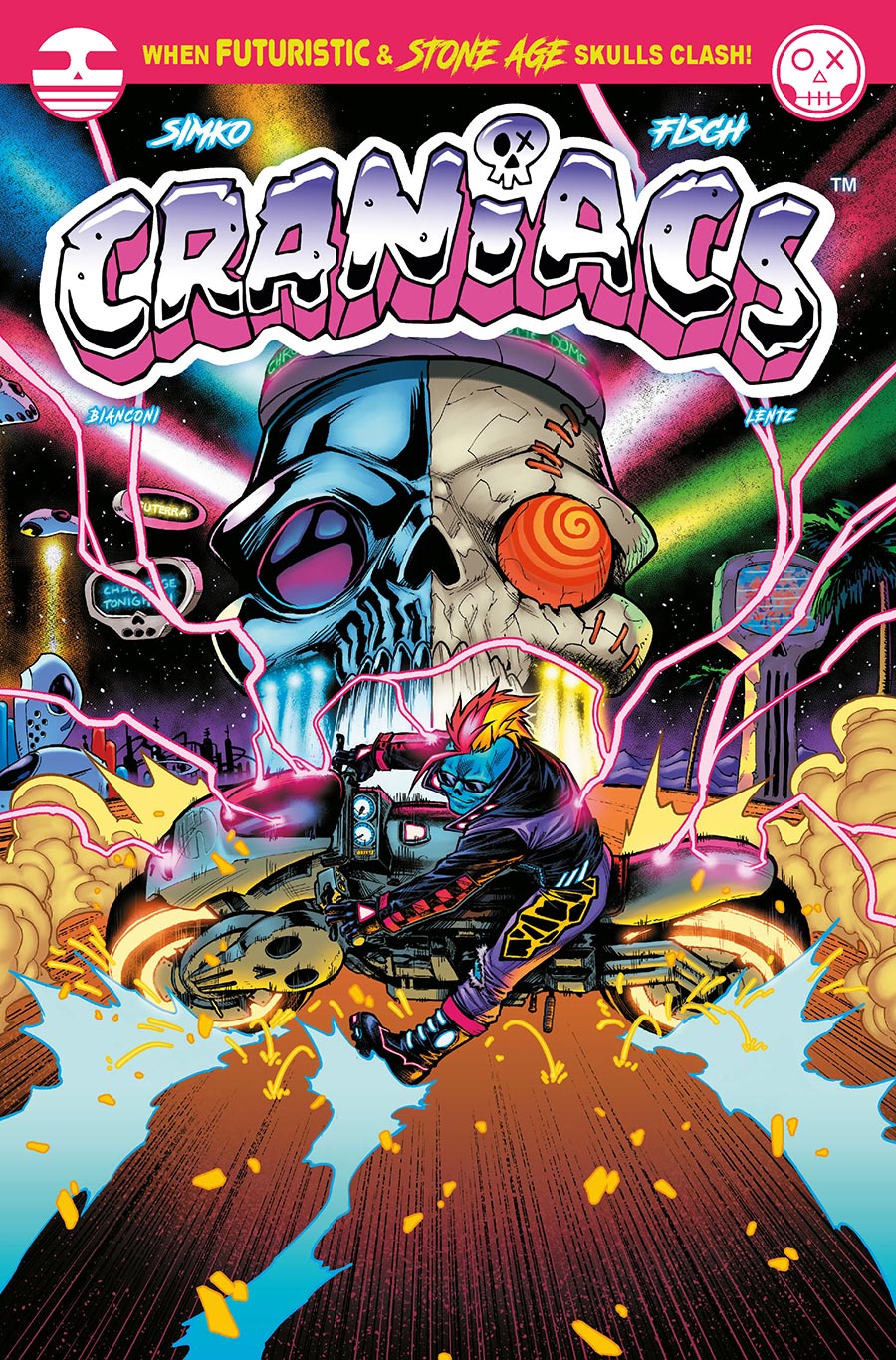 Craniacs #4 Cover B Variant Pedro Andreo Cover
