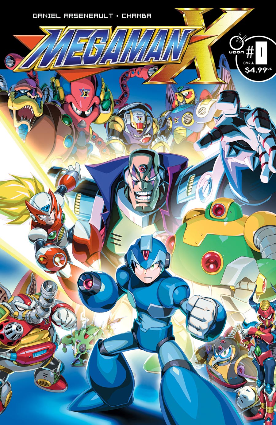 Mega Man X #0 Cover A Regular Jeffrey Chamba Cruz Cover