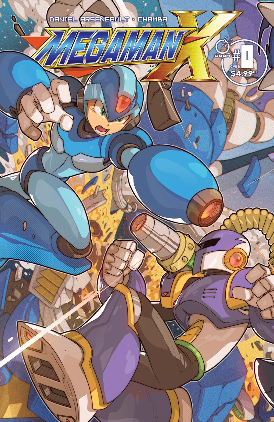 Mega Man X #0 Cover B Variant Edwin Huang Cover
