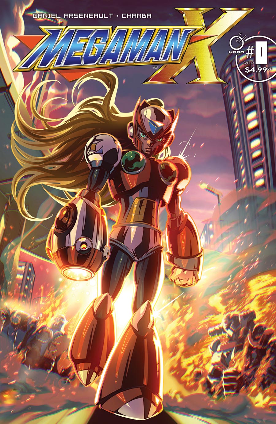Mega Man X #0 Cover D Incentive Royce Fooray Southerland Variant Cover