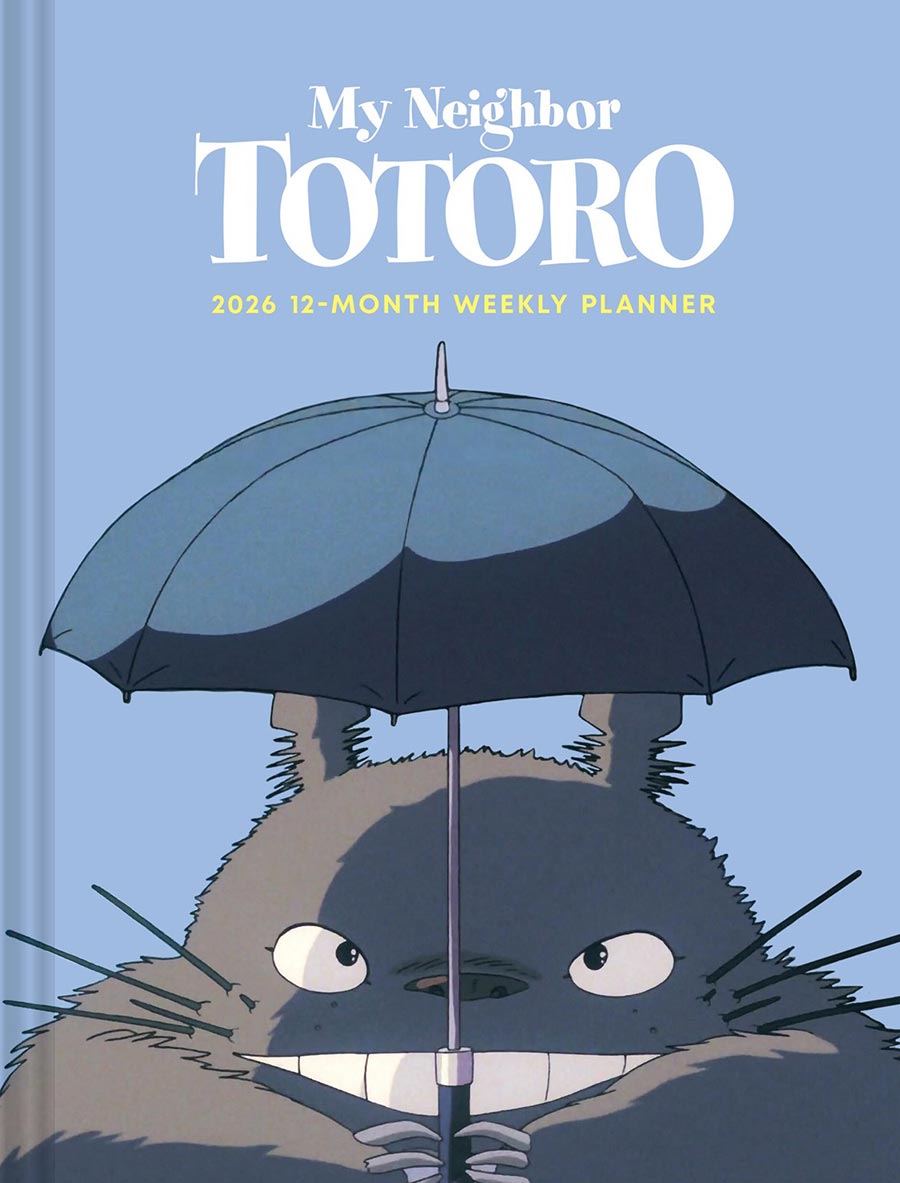 Studio Ghibli My Neighbor Totoro 2026 12-Month Weekly Planner HC