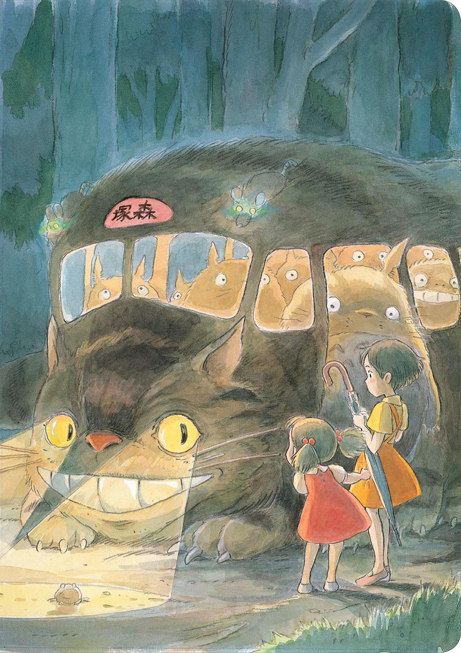 Studio Ghibli My Neighbor Totoro Lets Ride The Cat Bus Journal TP