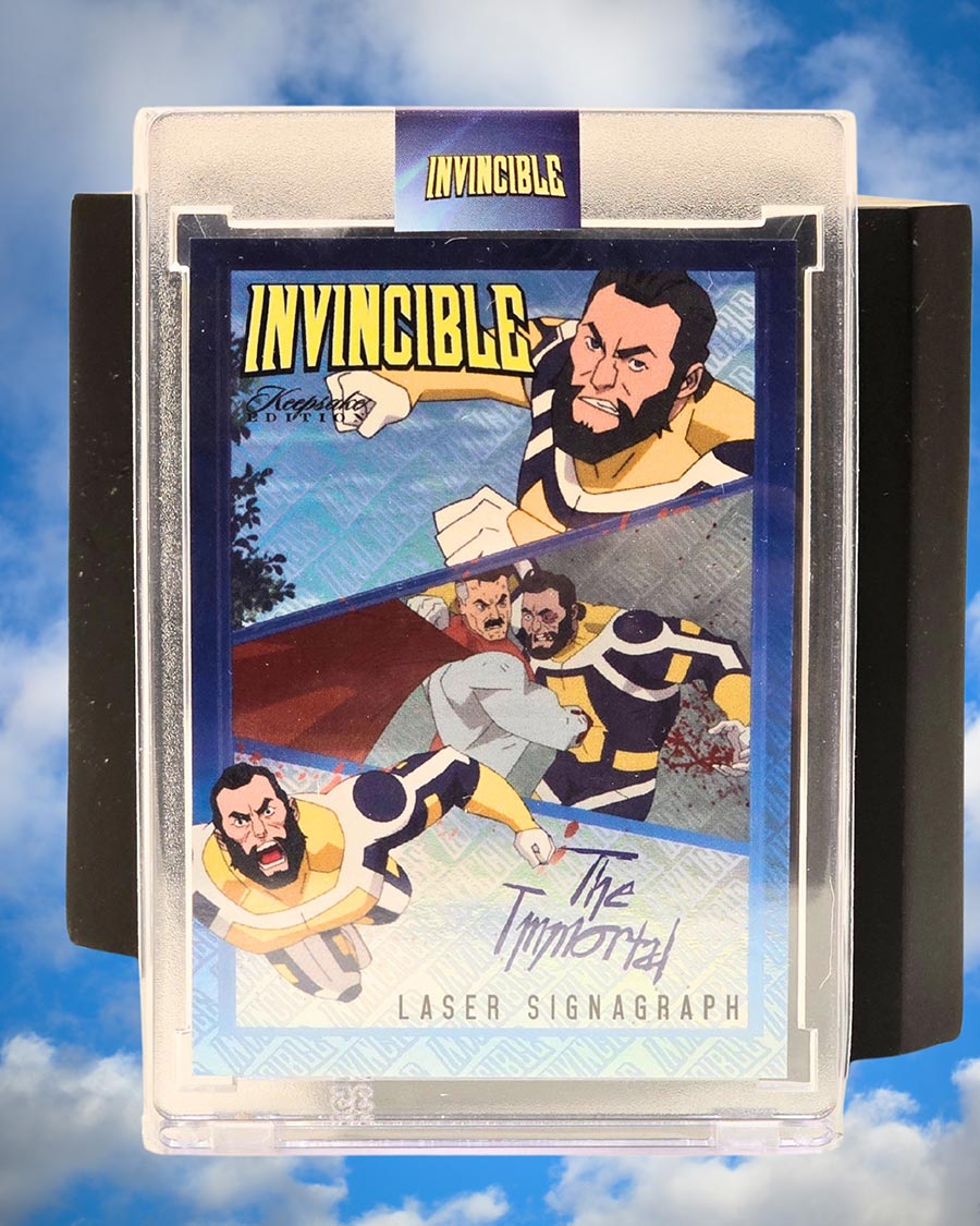 Keepsake Invincible The Immortal Laser Signagraph Card Midtown Comics Exclusive (Friday Card)