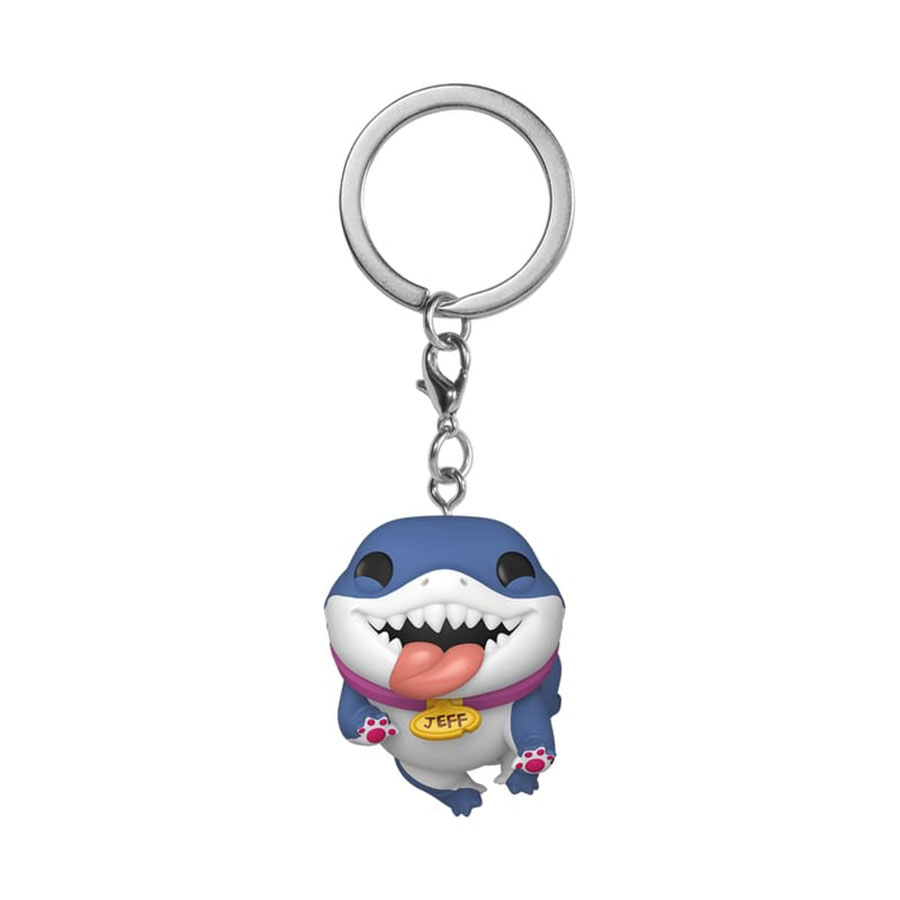 POP Keychain Marvel Rivals Jeff The Land Shark Vinyl Figure