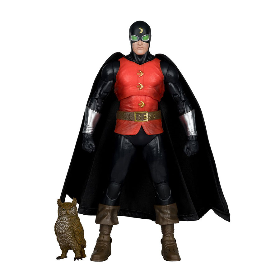 DC McFarlane Collector Edition Doctor Mid-Nite Platinum Edition Chase 7-Inch Action Figure