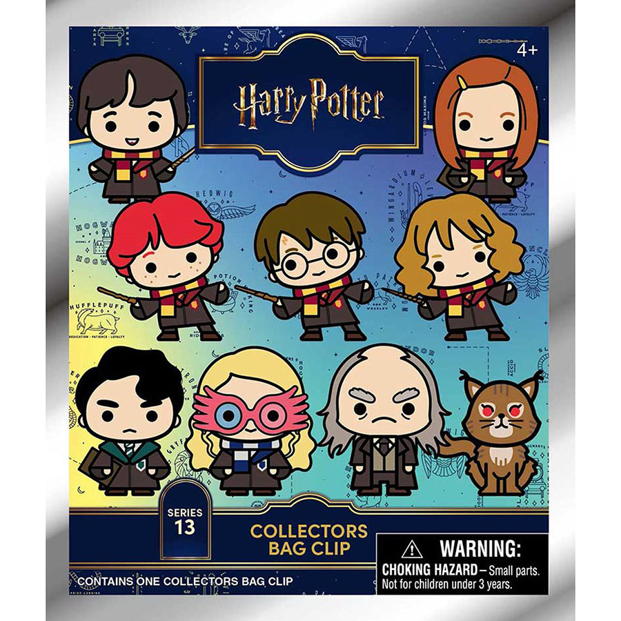 Harry Potter 3D Foam Bag Clip Series 13 Blind Mystery Box